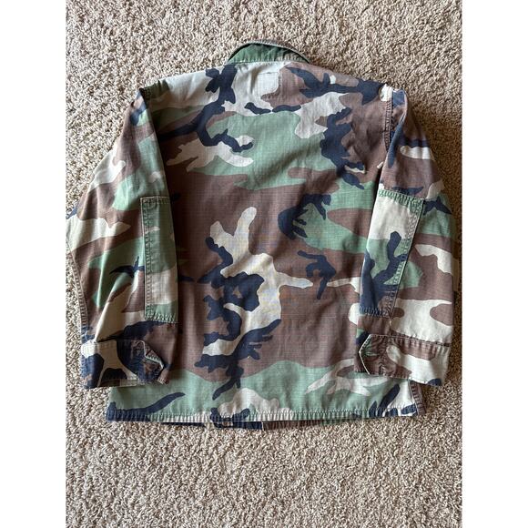 Vintage U.S. Military Green Camo S XX-Short Field Shirt - Picture 4 of 7